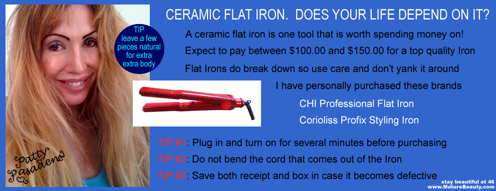 buy flat iron, ceramic flat irons, professional flat irons, best flat irons, chi flat iron, corioliss flat iron